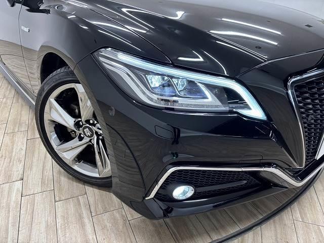 クラウンハイブリッド ＲＳアドバンス　サンルーフ／黒革／純正８型ナビ／全周囲／デジタルインナーミラー／追従クルコン／ＢＳＭ／パワーシート／シートヒーター／パーキングアシスト／オートハイビーム／ＬＥＤヘッドライト／ＥＴＣ／スマートキー（20枚目）