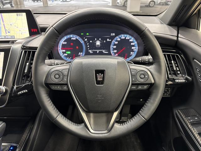 クラウンハイブリッド ＲＳアドバンス　サンルーフ／黒革／純正８型ナビ／全周囲／デジタルインナーミラー／追従クルコン／ＢＳＭ／パワーシート／シートヒーター／パーキングアシスト／オートハイビーム／ＬＥＤヘッドライト／ＥＴＣ／スマートキー（50枚目）