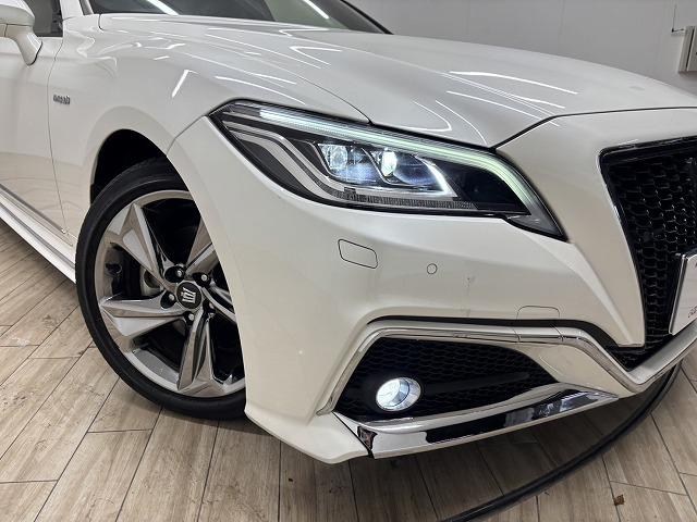 クラウンハイブリッド ＲＳ　Ａｄｖａｎｃｅ　黒革シート／純正８インチナビ／地デジ／バックカメラ／レーダークルコン／レーンキープアシスト／デジタルインナーミラー／オートハイビーム／ＬＥＤヘッドライト／ＢＳＭ／ＥＴＣ／パワーシート（45枚目）