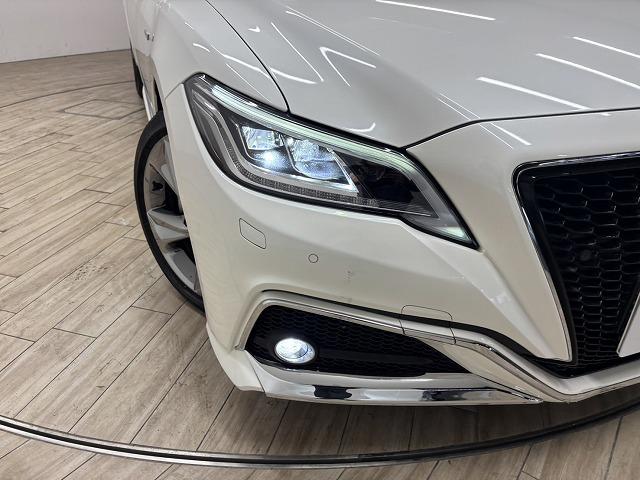 クラウンハイブリッド ＲＳ　Ａｄｖａｎｃｅ　黒革シート／純正８インチナビ／地デジ／バックカメラ／レーダークルコン／レーンキープアシスト／デジタルインナーミラー／オートハイビーム／ＬＥＤヘッドライト／ＢＳＭ／ＥＴＣ／パワーシート（46枚目）