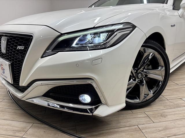 クラウンハイブリッド ＲＳ　Ａｄｖａｎｃｅ　黒革シート／純正８インチナビ／地デジ／バックカメラ／レーダークルコン／レーンキープアシスト／デジタルインナーミラー／オートハイビーム／ＬＥＤヘッドライト／ＢＳＭ／ＥＴＣ／パワーシート（50枚目）