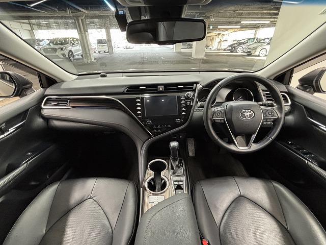 カムリ Ｇレザーパッケージ　純正９インチナビ／地デジ／バックカメラ／トヨタセーフティー／レーダークルコン／レーンキープアシスト／パワーシート／シートヒーター／ＬＥＤヘッドライト／オートハイビーム／ＥＴＣ／ＢＳＭ／スマートキー（44枚目）