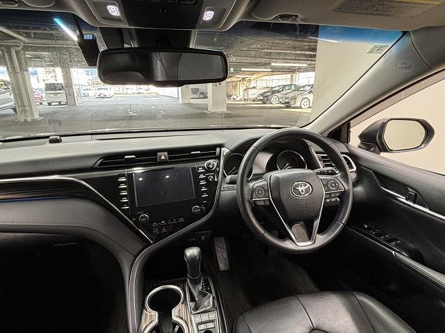 カムリ Ｇレザーパッケージ　純正９インチナビ／地デジ／バックカメラ／トヨタセーフティー／レーダークルコン／レーンキープアシスト／パワーシート／シートヒーター／ＬＥＤヘッドライト／オートハイビーム／ＥＴＣ／ＢＳＭ／スマートキー（45枚目）