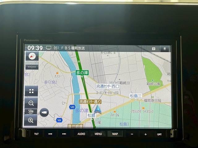 スペーシア ハイブリッドX 純正8インチナビ/地デジ/バックカメラ/両側電動スライド/シートヒーター/アイドリングストップ/LEDヘッドライト/オートライト/オートエアコン/スマートキー/プッシュスタート(3枚目)