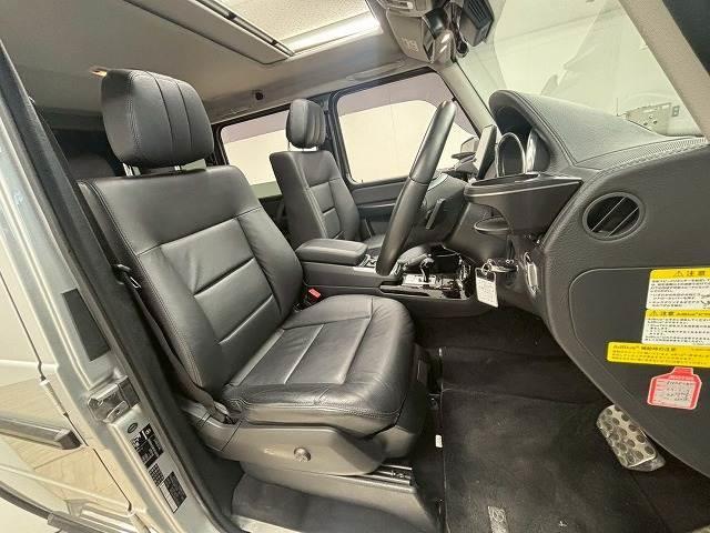 Gクラス G350d ラグジュアリーパッケージ サンルーフ/黒革/純正8型ナビ地デジ/バックカメラ/ラグジュアリーパッケージ/パワーシート/シートヒーター/追従クルコン/BSM/ETC/スマートキー/アイドリングストップ/クリアランスソナー(5枚目)
