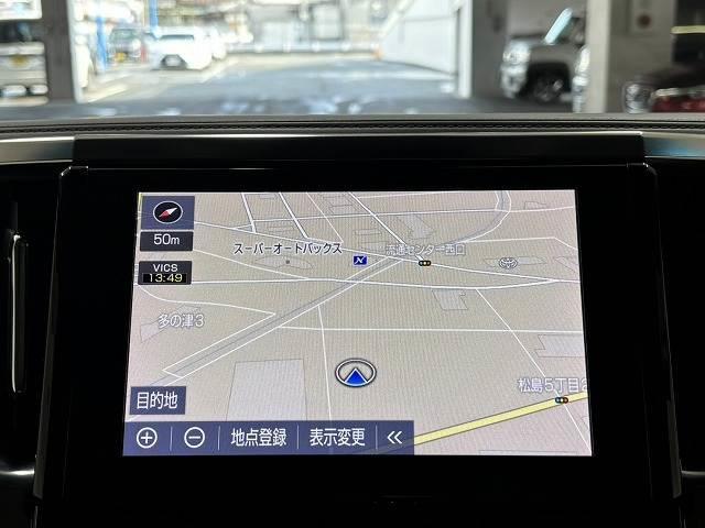 アルファード Ｓ　ワンオーナー／後席フリップダウンモニター／純正９インチナビ／地デジ／レーダークルコン／レーンキープアシスト／ＣＤ：ＤＶＤ／両側電動スライド／ＬＥＤヘッドライト／オートハイビーム／スマートキー（3枚目）