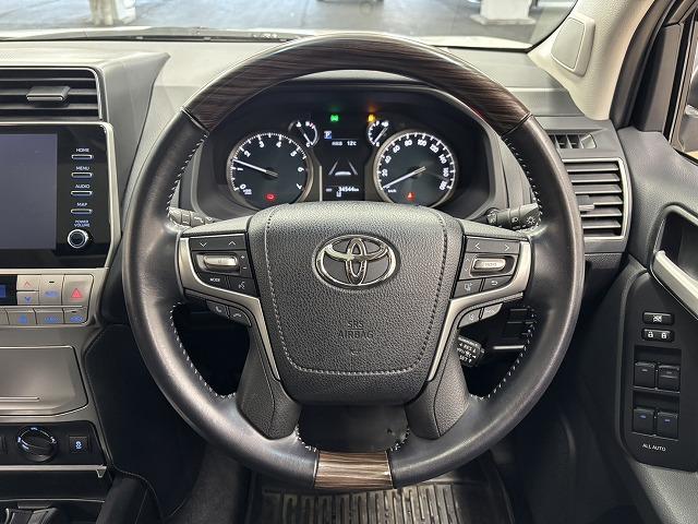 ランドクルーザープラド ＴＸ　Ｌパッケージ　サンルーフ／全周囲／純正ナビ地デジ／黒革／純正ＯＰ１９インチＡＷ／シートベンチレーション／パワーシート／ＢＳＭ／追従クルコン／オートハイビーム／クリアランスソナー／衝突軽減／ＥＴＣ／ＬＥＤヘッドライト（48枚目）