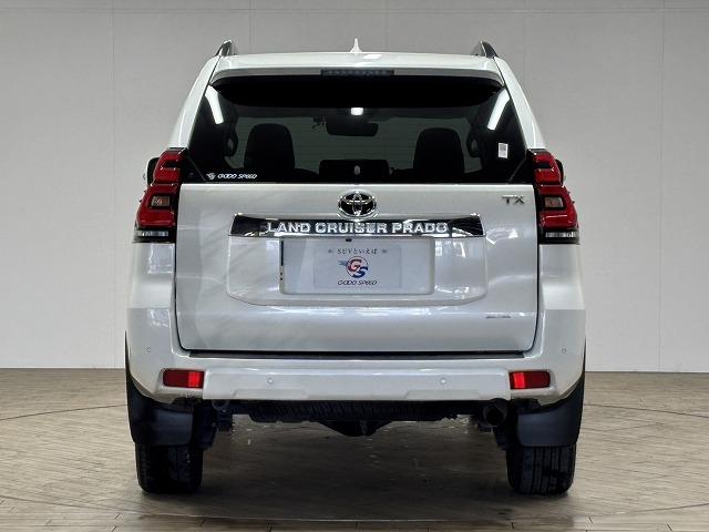 ランドクルーザープラド ＴＸ　Ｌパッケージ　サンルーフ／全周囲／純正ナビ地デジ／黒革／純正ＯＰ１９インチＡＷ／シートベンチレーション／パワーシート／ＢＳＭ／追従クルコン／オートハイビーム／クリアランスソナー／衝突軽減／ＥＴＣ／ＬＥＤヘッドライト（71枚目）