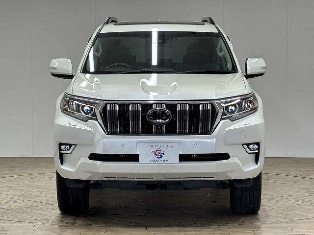 ランドクルーザープラド ＴＸ　Ｌパッケージ　サンルーフ／全周囲／純正ナビ地デジ／黒革／純正ＯＰ１９インチＡＷ／シートベンチレーション／パワーシート／ＢＳＭ／追従クルコン／オートハイビーム／クリアランスソナー／衝突軽減／ＥＴＣ／ＬＥＤヘッドライト（72枚目）