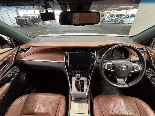 ハリアー プログレス　メタル　アンド　レザーパッケージ　ＴＲＤエアロ／ＪＢＬサウンド／純正９インチナビ／全方位カメラ／茶革シート／ベンチレーション／パワーシート／シートメモリー／レーダークルコン／パワーバックドア／オートハイビーム／電動パーキングブレーキ（45枚目）