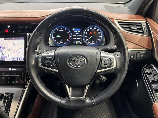 ハリアー プログレス　メタル　アンド　レザーパッケージ　ＴＲＤエアロ／ＪＢＬサウンド／純正９インチナビ／全方位カメラ／茶革シート／ベンチレーション／パワーシート／シートメモリー／レーダークルコン／パワーバックドア／オートハイビーム／電動パーキングブレーキ（47枚目）