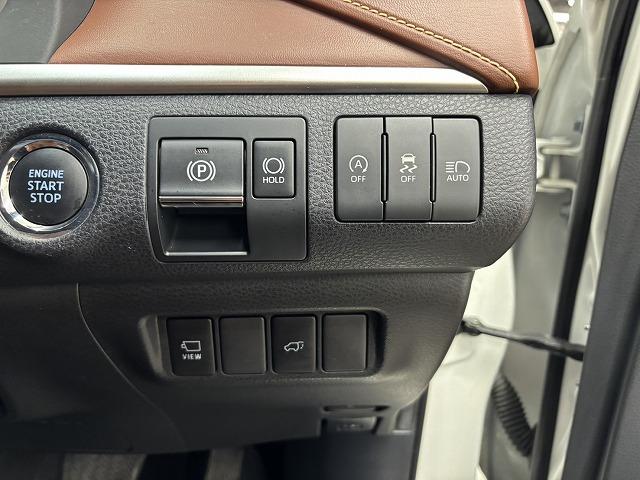 ハリアー プログレス　メタル　アンド　レザーパッケージ　ＴＲＤエアロ／ＪＢＬサウンド／純正９インチナビ／全方位カメラ／茶革シート／ベンチレーション／パワーシート／シートメモリー／レーダークルコン／パワーバックドア／オートハイビーム／電動パーキングブレーキ（56枚目）