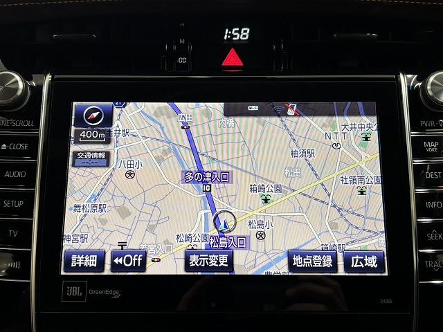 ハリアー プログレス　メタル　アンド　レザーパッケージ　ＴＲＤエアロ／ＪＢＬサウンド／純正９インチナビ／全方位カメラ／茶革シート／ベンチレーション／パワーシート／シートメモリー／レーダークルコン／パワーバックドア／オートハイビーム／電動パーキングブレーキ（58枚目）