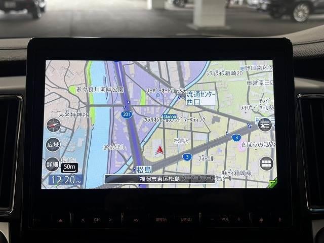 デリカＤ：５ Ｐ　純正１０インチナビ／全方位カメラ／レーダークルコン／パワーバックドア／パワーシート／シートヒーター／ステアリングヒーター／衝突軽減ブレーキ／レーンキープアシスト／両側電動スライド／ＢＳＭ／ＥＴＣ（3枚目）
