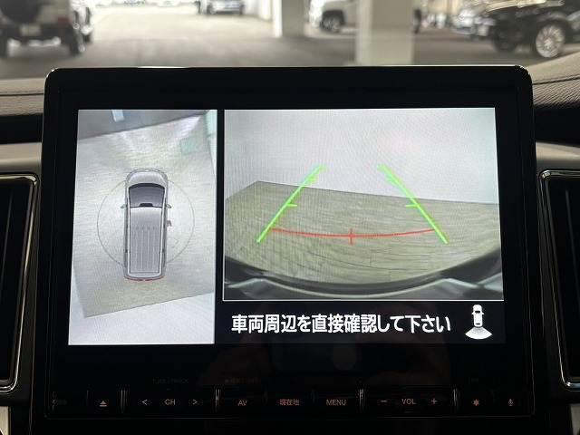 デリカＤ：５ Ｐ　純正１０インチナビ／全方位カメラ／レーダークルコン／パワーバックドア／パワーシート／シートヒーター／ステアリングヒーター／衝突軽減ブレーキ／レーンキープアシスト／両側電動スライド／ＢＳＭ／ＥＴＣ（4枚目）