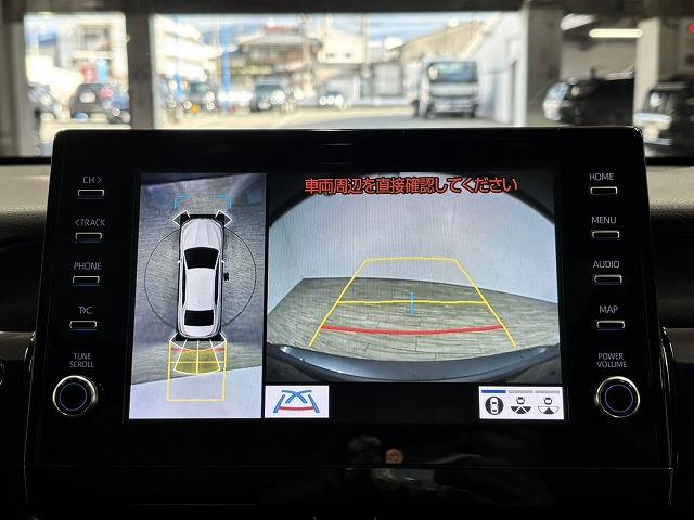 カムリ Ｇレザーパッケージ　サンルーフ／黒革シート／純正９インチナビ／地デジ／全周囲カメラ／レーダークルコン／レーンキープアシスト／パワーシート／シートヒーター／ＢＳＭ／ＥＴＣＬＥＤヘッドライト／オートハイビーム（4枚目）