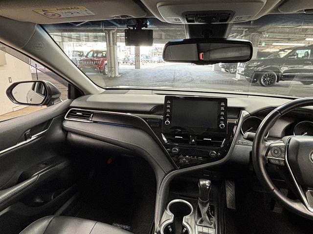 カムリ Ｇレザーパッケージ　サンルーフ／黒革シート／純正９インチナビ／地デジ／全周囲カメラ／レーダークルコン／レーンキープアシスト／パワーシート／シートヒーター／ＢＳＭ／ＥＴＣＬＥＤヘッドライト／オートハイビーム（43枚目）