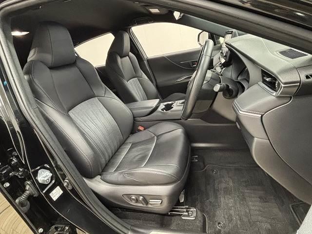 ハリアー Ｇ　デジタルインナーミラー／レーダークルコン／レーンキープアシスト／パワーバックドア／パワーシート／ハーフレザー／純正ナビ／地デジ／バックカメラ／ＢＳＭ／ＥＴＣ／ＬＥＤヘッドライト／オートハイビーム（5枚目）