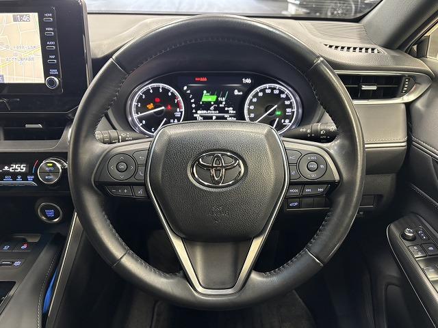 ハリアー Ｇ　デジタルインナーミラー／レーダークルコン／レーンキープアシスト／パワーバックドア／パワーシート／ハーフレザー／純正ナビ／地デジ／バックカメラ／ＢＳＭ／ＥＴＣ／ＬＥＤヘッドライト／オートハイビーム（49枚目）