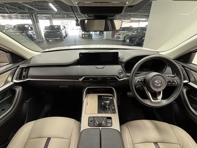 CX-60 XD Lパッケージ ワンオーナー/BOSEサウンド/純正10.25型ナビ/全周囲/白革シート/パワーシート/シートヒーター/ステアリングヒーター/BSM/追従クルコン/電動リアゲート/ETC/LEDヘッドライト(46枚目)