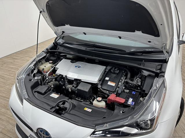 プリウス Ｓ　純正ナビ／バックカメラ／追従クルコン／セーフティセンス／オートハイビーム／オートライト／ＬＥＤヘッドライト／ＥＴＣ／スマートキー／オートエアコン／オートライト／カーテンエアバック（60枚目）