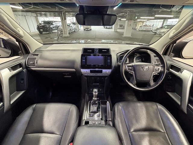 ランドクルーザープラド TX Lパッケージ・ブラックエディション ルーフレール/黒革/純正ナビ地デジ/Bluetooth搭載/バックカメラ/追従クルコン/レーンキープアシスト/衝突軽減/シートベンチレーション/パワーシート/オートハイビーム/(44枚目)