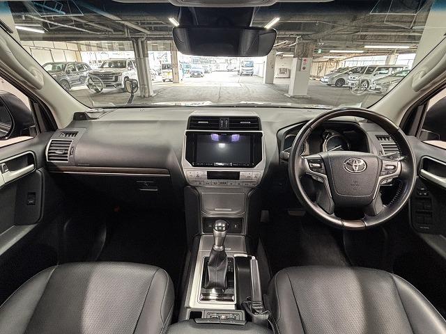 ランドクルーザープラド □ＴＸ“Ｌパッケージ”　ワンオーナー／サンルーフ／ＡＬＰＩＮＥ９型ナビ地デジ／バックカメラ／黒革／ルーフレール／シートベンチレーション／パワーシート／衝突軽減／ＬＥＤヘッドライト／ＥＴＣ／スマートキー／オートエアコン（45枚目）