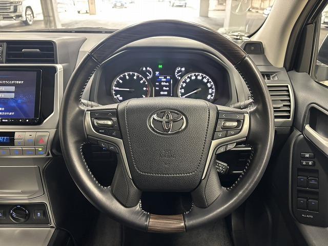 ランドクルーザープラド □ＴＸ“Ｌパッケージ”　ワンオーナー／サンルーフ／ＡＬＰＩＮＥ９型ナビ地デジ／バックカメラ／黒革／ルーフレール／シートベンチレーション／パワーシート／衝突軽減／ＬＥＤヘッドライト／ＥＴＣ／スマートキー／オートエアコン（48枚目）