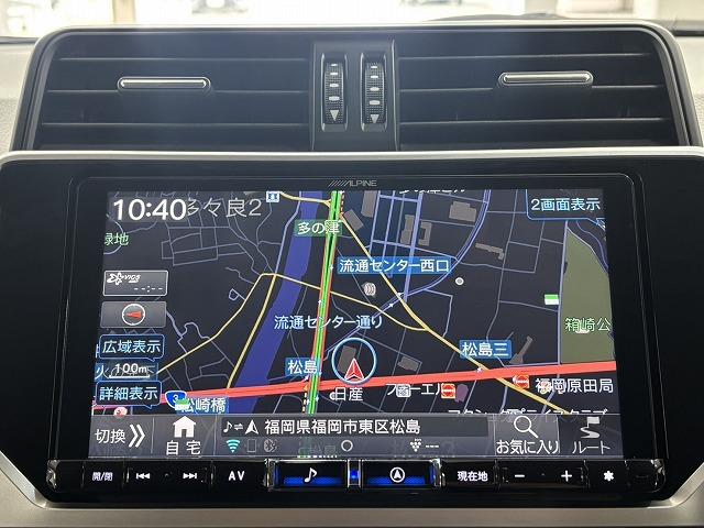 ランドクルーザープラド □ＴＸ“Ｌパッケージ”　ワンオーナー／サンルーフ／ＡＬＰＩＮＥ９型ナビ地デジ／バックカメラ／黒革／ルーフレール／シートベンチレーション／パワーシート／衝突軽減／ＬＥＤヘッドライト／ＥＴＣ／スマートキー／オートエアコン（60枚目）