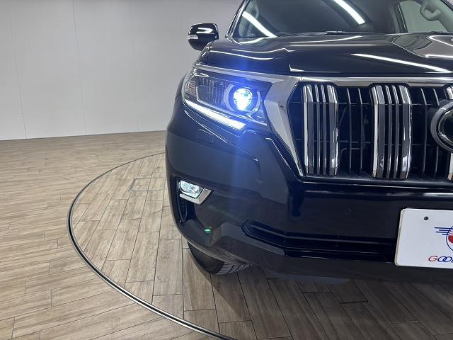 ランドクルーザープラド □ＴＸ“Ｌパッケージ”　ワンオーナー／サンルーフ／ＡＬＰＩＮＥ９型ナビ地デジ／バックカメラ／黒革／ルーフレール／シートベンチレーション／パワーシート／衝突軽減／ＬＥＤヘッドライト／ＥＴＣ／スマートキー／オートエアコン（74枚目）