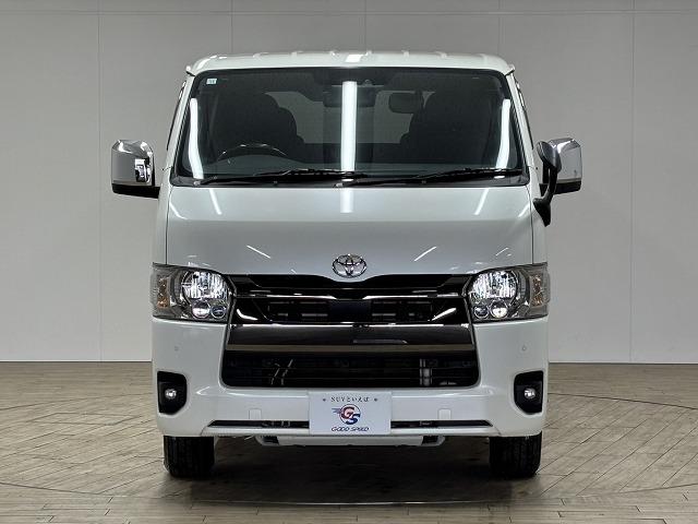 ハイエースバン スーパーＧＬ　ダークプライム２　両側電動スライド／ハーフレザー／デジタルインナーミラー／ＬＥＤヘッドライト／オートハイビーム／レーンキープアシスト／衝突軽減／純正ナビ／地デジ／バックカメラ／スマートキー／プッシュスタート（63枚目）