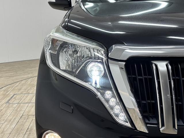 ランドクルーザープラド ＴＸ　Ｌパッケージ　ワンオーナー／ブラックルーフレール／７人乗り／黒革シート／純正ナビ／地デジ／パワーシート／クルーズコントロール／ＬＥＤヘッドライト／プッシュスタート／スマートキー（21枚目）