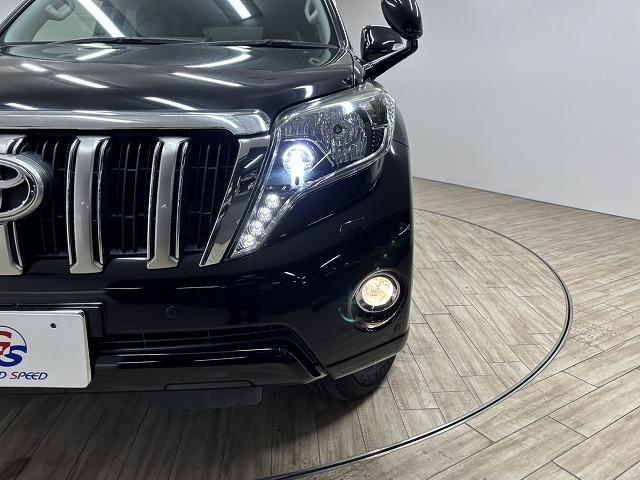 ランドクルーザープラド ＴＸ　Ｌパッケージ　ワンオーナー／ブラックルーフレール／７人乗り／黒革シート／純正ナビ／地デジ／パワーシート／クルーズコントロール／ＬＥＤヘッドライト／プッシュスタート／スマートキー（23枚目）