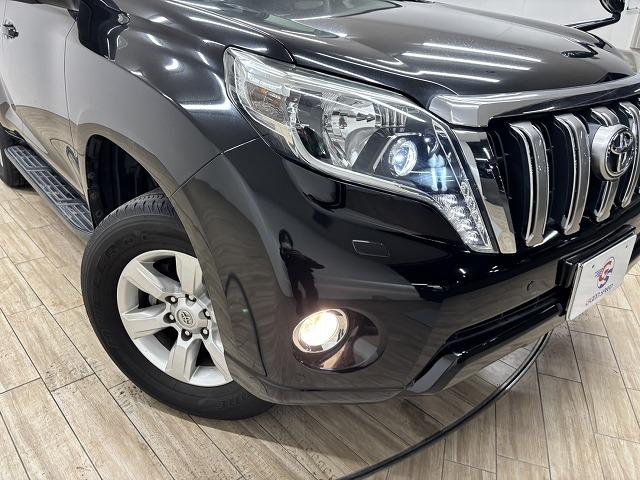 ランドクルーザープラド ＴＸ　Ｌパッケージ　ワンオーナー／ブラックルーフレール／７人乗り／黒革シート／純正ナビ／地デジ／パワーシート／クルーズコントロール／ＬＥＤヘッドライト／プッシュスタート／スマートキー（25枚目）
