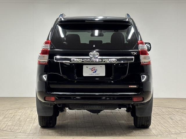 ランドクルーザープラド ＴＸ　Ｌパッケージ　ワンオーナー／ブラックルーフレール／７人乗り／黒革シート／純正ナビ／地デジ／パワーシート／クルーズコントロール／ＬＥＤヘッドライト／プッシュスタート／スマートキー（31枚目）