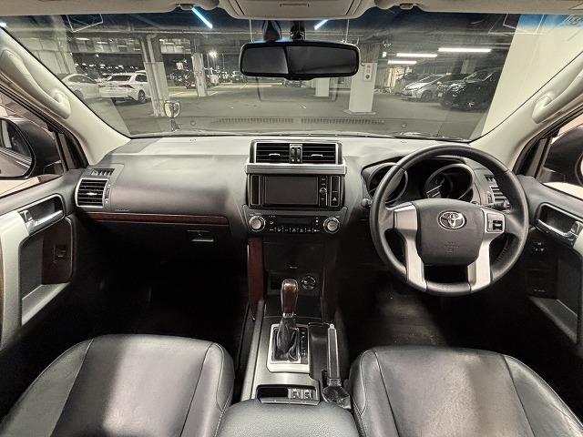 ランドクルーザープラド ＴＸ　Ｌパッケージ　ワンオーナー／ブラックルーフレール／７人乗り／黒革シート／純正ナビ／地デジ／パワーシート／クルーズコントロール／ＬＥＤヘッドライト／プッシュスタート／スマートキー（45枚目）