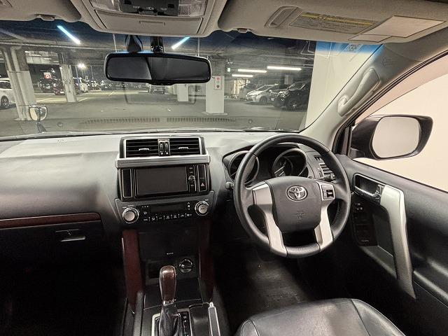 ランドクルーザープラド ＴＸ　Ｌパッケージ　ワンオーナー／ブラックルーフレール／７人乗り／黒革シート／純正ナビ／地デジ／パワーシート／クルーズコントロール／ＬＥＤヘッドライト／プッシュスタート／スマートキー（46枚目）