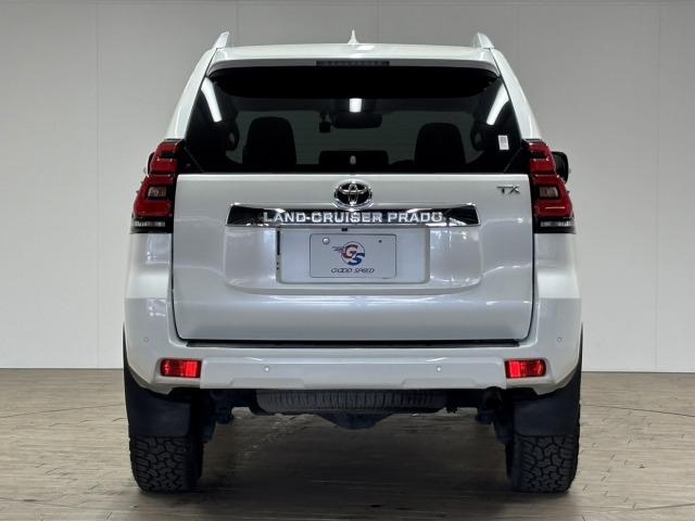 ランドクルーザープラド ＴＸ　Ｌパッケージ　ＴＲＤエアロ／サンルーフ／全周囲／ルーフレール／デルタフォース　オーバル１７インチＡＷ／黒革／純正９型ナビ地デジ／ダウンヒルアシスト／センターデフロック／ベンチレーション／追従クルコン／レーンキープ（27枚目）