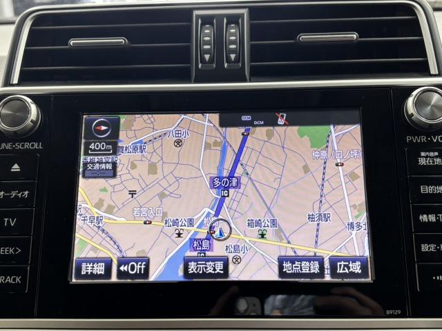 ランドクルーザープラド ＴＸ　Ｌパッケージ　ＴＲＤエアロ／サンルーフ／全周囲／ルーフレール／デルタフォース　オーバル１７インチＡＷ／黒革／純正９型ナビ地デジ／ダウンヒルアシスト／センターデフロック／ベンチレーション／追従クルコン／レーンキープ（59枚目）