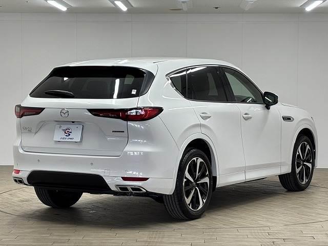 CX-60 □XD-HYBRID Exclusive Modern 白革/純正12.3型ナビ/全周囲/追従クルコン/BSM/シートベンチレーション/パワーシート/ステアリングヒーター/パワーバックドア/ダウンヒルアシスト/LEDヘッドライト/ETC/スマートキー(16枚目)