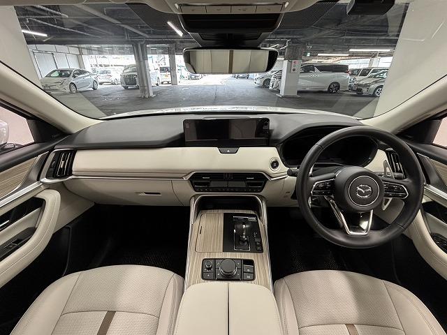 CX-60 □XD-HYBRID Exclusive Modern 白革/純正12.3型ナビ/全周囲/追従クルコン/BSM/シートベンチレーション/パワーシート/ステアリングヒーター/パワーバックドア/ダウンヒルアシスト/LEDヘッドライト/ETC/スマートキー(21枚目)