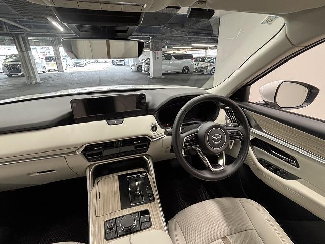 CX-60 □XD-HYBRID Exclusive Modern 白革/純正12.3型ナビ/全周囲/追従クルコン/BSM/シートベンチレーション/パワーシート/ステアリングヒーター/パワーバックドア/ダウンヒルアシスト/LEDヘッドライト/ETC/スマートキー(22枚目)