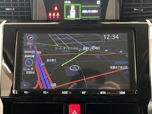 ルーミー □カスタムＧ　純正９インチナビ／全周囲／ＬＥＤヘッドライト／衝突軽減ブレーキ／レーダークルコン／クリアランスソナー／アイドリングストップ／両側電動スライド／ＥＴＣ／地デジ／Ｂｌｕｅｔｏｏｔｈ／スマートキー／（54枚目）