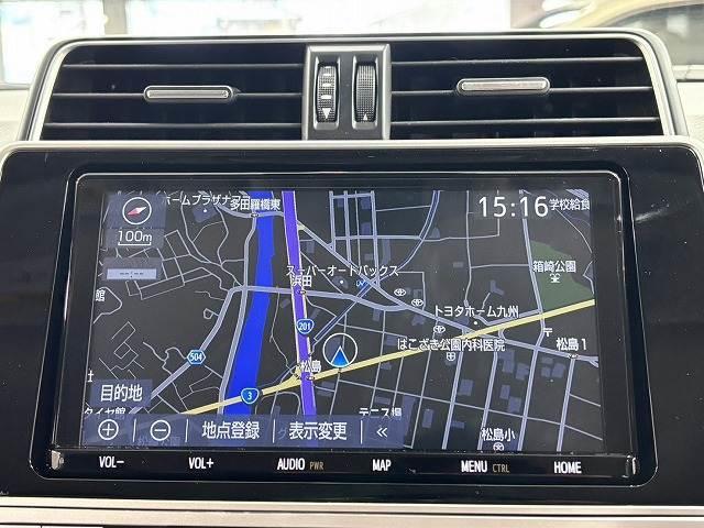 ランドクルーザープラド ＴＸ　Ｌパッケージ　モデリスタエアロ／ＯＰ１９インチＡＷ／ルーフレール／純正９インチナビ／バックカメラ／黒革／シートベンチレーション／パワーシート／追従クルコン／レーンキープアシスト／地デジ／ＬＥＤヘッドライト（3枚目）