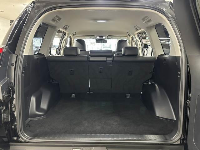 ランドクルーザープラド ＴＸ　Ｌパッケージ　モデリスタエアロ／ＯＰ１９インチＡＷ／ルーフレール／純正９インチナビ／バックカメラ／黒革／シートベンチレーション／パワーシート／追従クルコン／レーンキープアシスト／地デジ／ＬＥＤヘッドライト（13枚目）