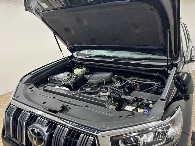 ランドクルーザープラド ＴＸ　Ｌパッケージ　モデリスタエアロ／ＯＰ１９インチＡＷ／ルーフレール／純正９インチナビ／バックカメラ／黒革／シートベンチレーション／パワーシート／追従クルコン／レーンキープアシスト／地デジ／ＬＥＤヘッドライト（18枚目）