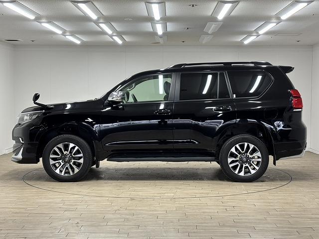 ランドクルーザープラド ＴＸ　Ｌパッケージ　モデリスタエアロ／ＯＰ１９インチＡＷ／ルーフレール／純正９インチナビ／バックカメラ／黒革／シートベンチレーション／パワーシート／追従クルコン／レーンキープアシスト／地デジ／ＬＥＤヘッドライト（26枚目）