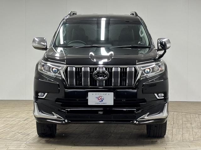 ランドクルーザープラド ＴＸ　Ｌパッケージ　モデリスタエアロ／ＯＰ１９インチＡＷ／ルーフレール／純正９インチナビ／バックカメラ／黒革／シートベンチレーション／パワーシート／追従クルコン／レーンキープアシスト／地デジ／ＬＥＤヘッドライト（28枚目）