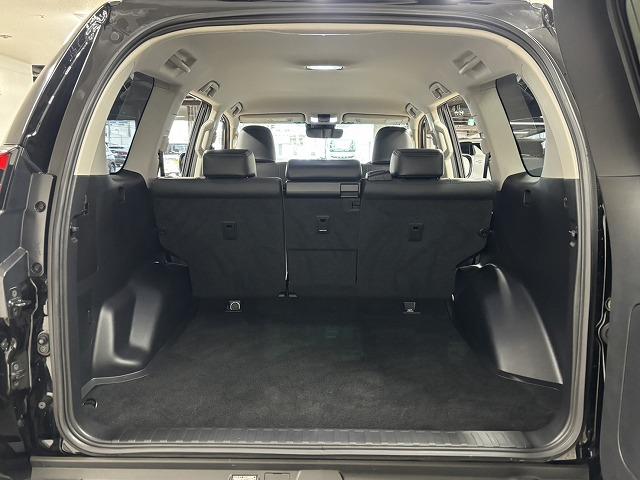 ランドクルーザープラド ＴＸ　Ｌパッケージ　モデリスタエアロ／ＯＰ１９インチＡＷ／ルーフレール／純正９インチナビ／バックカメラ／黒革／シートベンチレーション／パワーシート／追従クルコン／レーンキープアシスト／地デジ／ＬＥＤヘッドライト（62枚目）