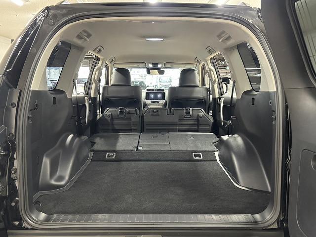 ランドクルーザープラド ＴＸ　Ｌパッケージ　モデリスタエアロ／ＯＰ１９インチＡＷ／ルーフレール／純正９インチナビ／バックカメラ／黒革／シートベンチレーション／パワーシート／追従クルコン／レーンキープアシスト／地デジ／ＬＥＤヘッドライト（63枚目）